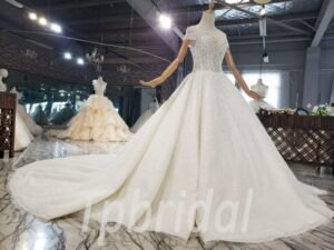 fully beaded wedding dress 817-003