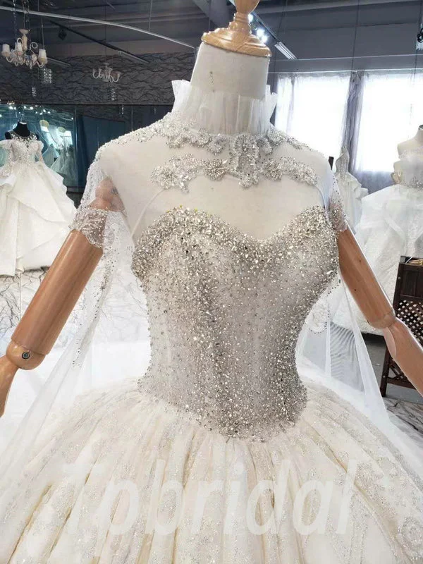 lace cape wedding dress 820-005