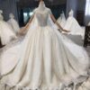 lace cape wedding dress 820-006