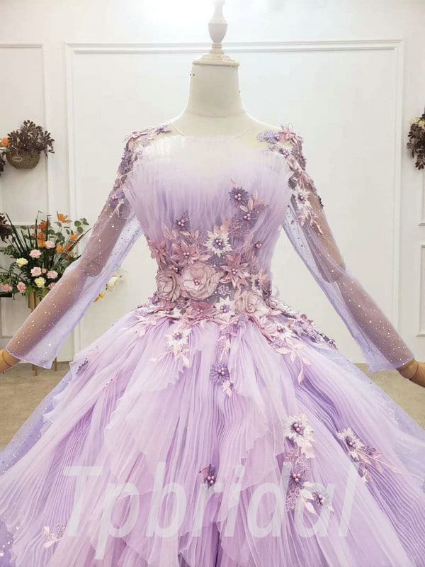 violet prom dresses