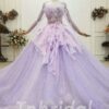 violet prom dress 804-004