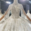 wedding dress with crystal 821-005