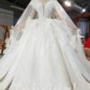 white princess wedding dress 813-002