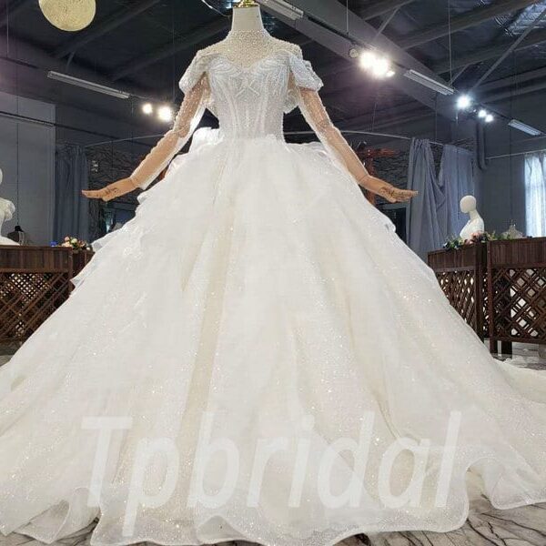 big ball gown wedding dress 838-002