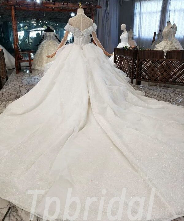 big ball gown wedding dress 838-009