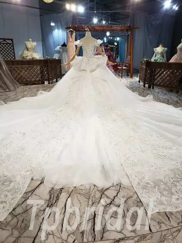 big ball gown wedding dress 853-005