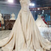 detachable train mermaid wedding dress 857-002