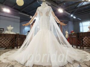 fishtail wedding dress 860-004