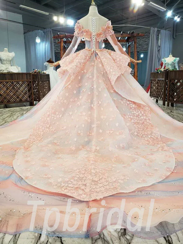 floral wedding dress 837-010
