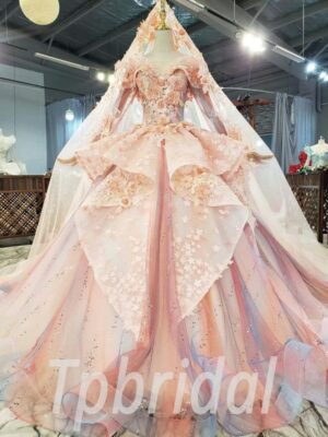 floral wedding dress 837-013
