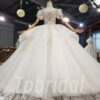 princess ball gown wedding dress with bling 835-001