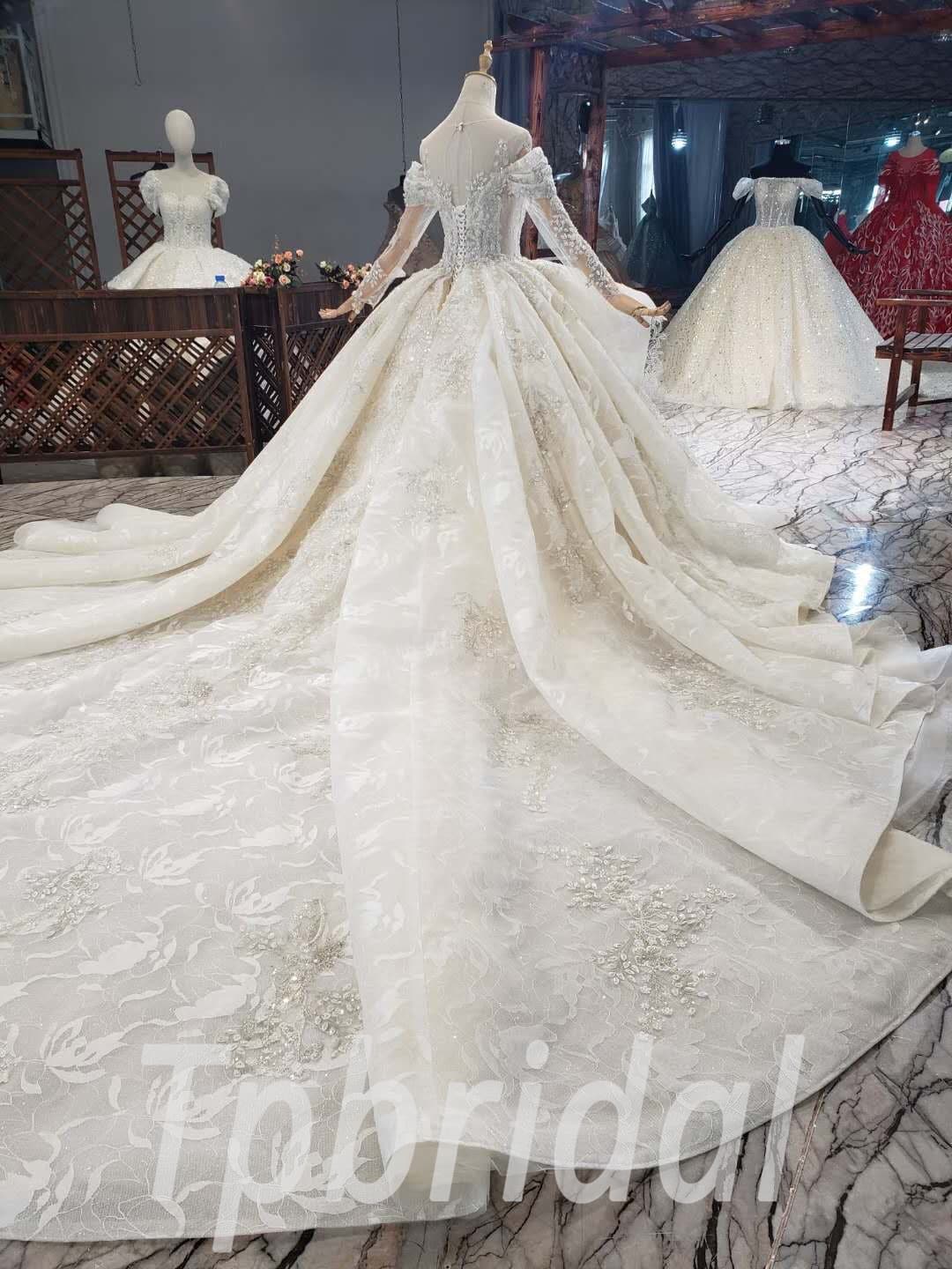 Winter Wedding Dresses Long Sleeve Ball Gown 2020 Wholesale