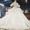 princess wedding dresses with diamonds 864-004