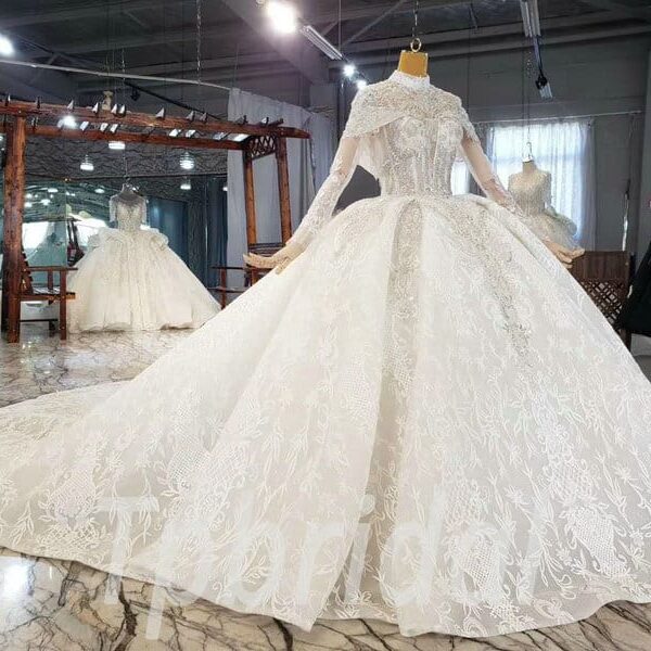 two piece wedding dress 878-007