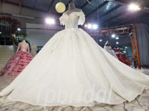 wedding dress with bling 867-002