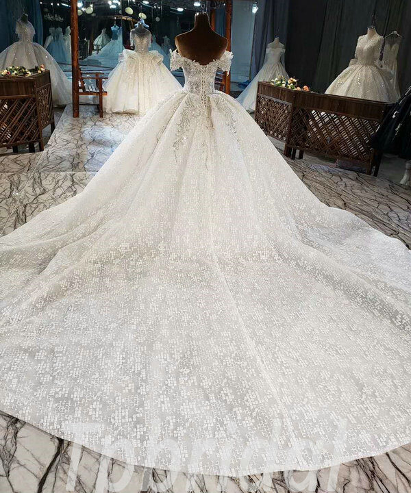 white bridal dress 875-008