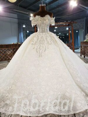white bridal dress 875-010