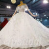 crystal ball gown wedding dress 904-004