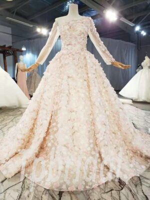 flower wedding dress 916-005