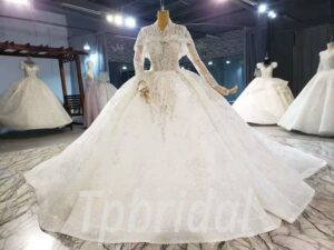 modest wedding dress 910-001