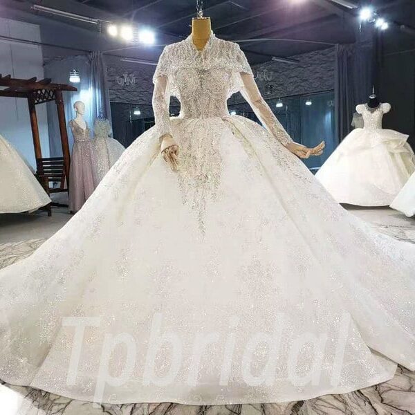 modest wedding dress 910-001