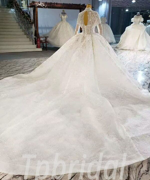 modest wedding dress 910-009