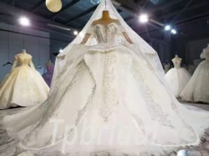 elegant ball gown wedding dress 945-002