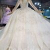 ball gown wedding dress with bling 967-002