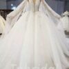 cape wedding dress 970-002