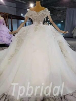 princess white wedding dress 960-005