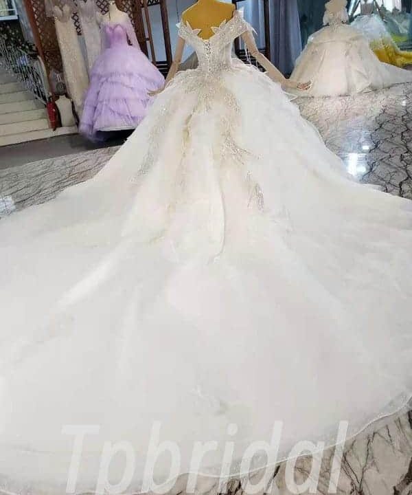 princess white wedding dress 960-008