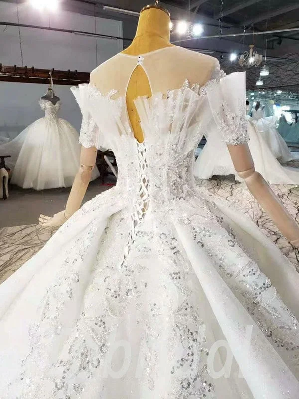 bridal dress with train 984-002