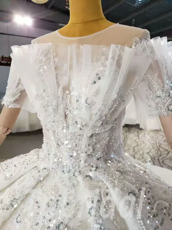 bridal dress with train 984-003