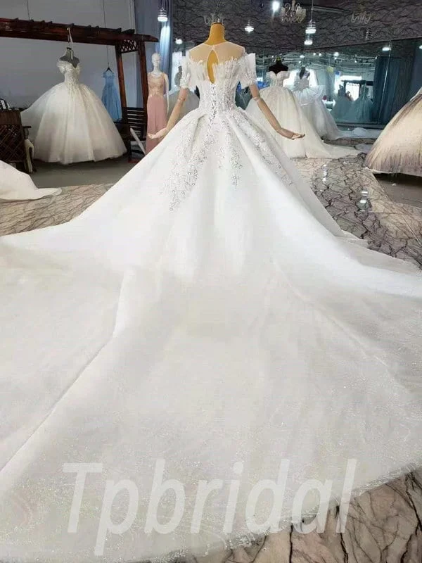 bridal dress with train 984-004