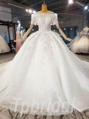 bridal dress with train 984-008