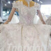 lace train wedding dress 999-003