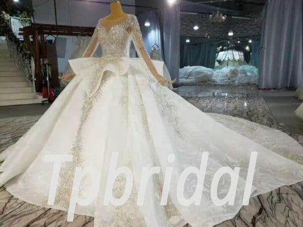 wedding dress sweetheart neckline 1022-002