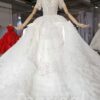 long train ball gown wedding dress 1131-001