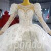 luxury ball gown wedding dresses 1029-003