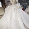 wedding dresses with crystals beading 1032-002