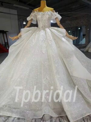 princess sparkle wedding dress 1033-001