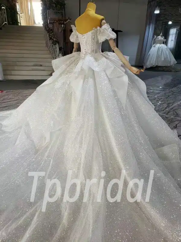 princess sparkle wedding dress 1033-007