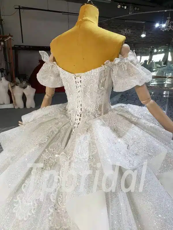 princess sparkle wedding dress 1033-009