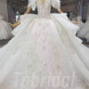 big white wedding dress 1048-001