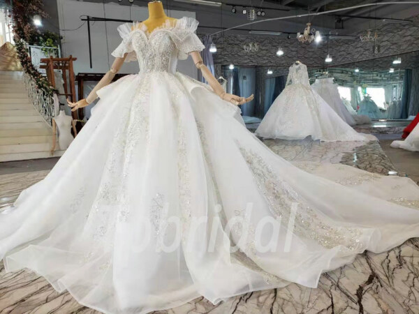 rhinestone wedding dress 1055-002