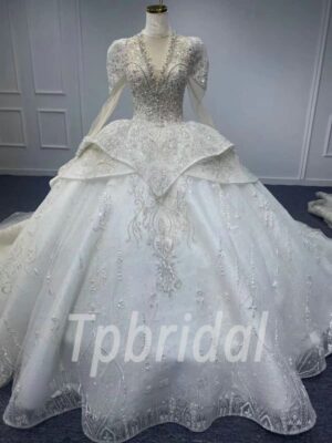 layered wedding dress 1069-003