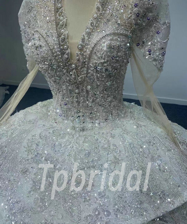 layered wedding dress 1069-006