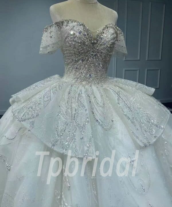 princess style wedding dress 1071-002princess style wedding dress 1071-002