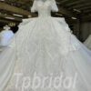 turtleneck wedding dress-1088001