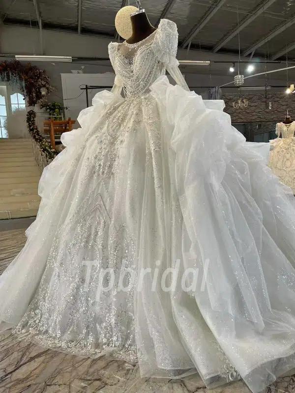 big puffy wedding dress 1105-003